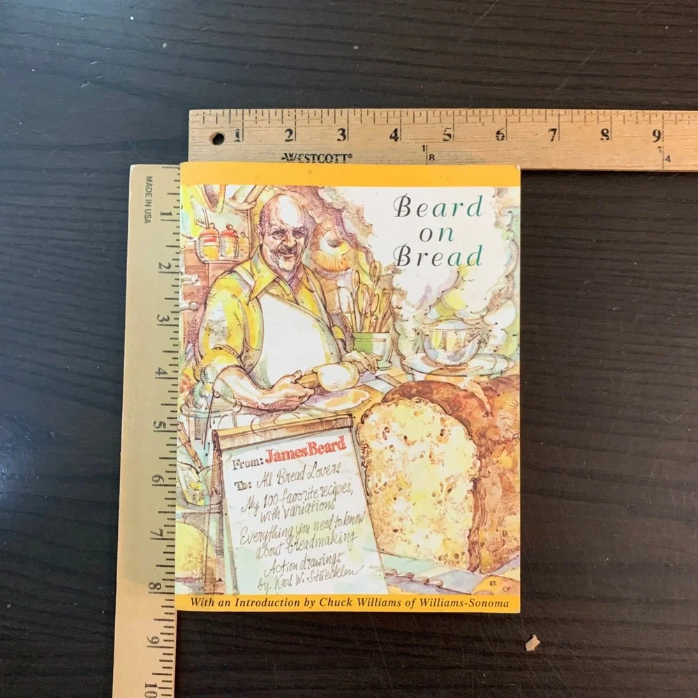 Beard on Bread James Beard Softcover Cookbook 100‎ Recipes 1995 Edition Baking